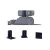 BasementCreator Cold Shoe Mount Replacement for DJI Mic, 3D Printed, Fits Camera Hot Shoe Mounted (3 Pack), Black, BCDM1M view 1