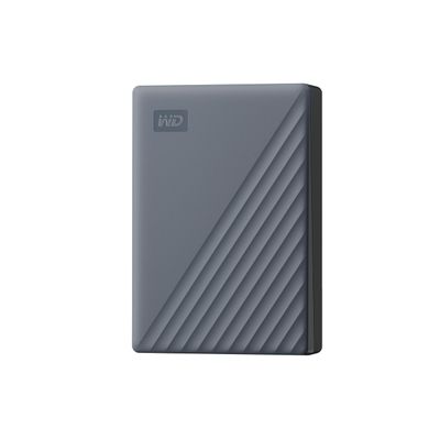 WD 6TB My Passport Portable Hard Drive, Works with USB-C and USB-A, Windows PC, Mac, Chromebook, Gaming Consoles, and Mobile Devices, Backup Software and Password Protection - WDBY3J0060BGY-WESN
