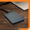 WD 6TB My Passport Portable Hard Drive, Works with USB-C and USB-A, Windows PC, Mac, Chromebook, Gaming Consoles, and Mobile Devices, Backup Software and Password Protection - WDBY3J0060BGY-WESN view 3