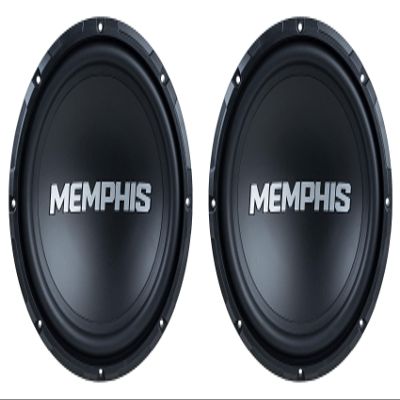 Audiosavings Bundle: (2) Memphis Audio SRX1244V 12" 300 Watt RMS SR Subwoofers DVC 4 Ohm Car Subs
