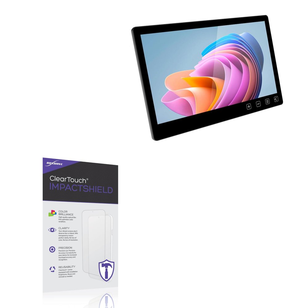 BoxWave Screen Protector Compatible with Gechic T111A001111 (11.6 in) - ClearTouch ImpactShield (2-Pack), Impenetrable Screen Protector Flexible Film