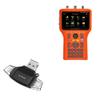 BoxWave Smart Gadget Compatible with GTMEDIA Finder Pro - AllReader SD Card Reader, microSD Card Reader SD Compact USB - Jet Black view 1
