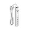 Staples NXT Technologies 6-Outlet Plus USB Surge Protector, 4-ft Cord, 1500 Joules (NX61426) view 1