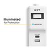 Staples NXT Technologies 6-Outlet Plus USB Surge Protector, 4-ft Cord, 1500 Joules (NX61426) view 3