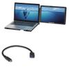 BoxWave Cable Compatible with Maxfree F1 (14 in) - USB Expansion Adapter, Add USB Connected Hardware to Your Phone view 1