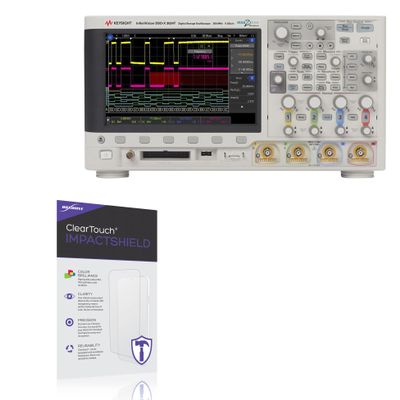 BoxWave Screen Protector Compatible with Keysight DSOX3024T - ClearTouch ImpactShield (2-Pack), Impenetrable Screen Protector Flexible Film