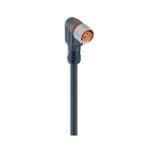 LUMBERG AUTOMATION RKMWV 4-07/10 M, Sensor/Actuator Cable, RA M8 Female 4pos-Free End, 4wire 10m Cable, PVC Orange 5.0mm OD, 700000193