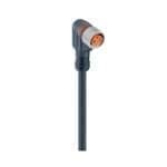 LUMBERG AUTOMATION RKMWV 4-07/10 M, Sensor/Actuator Cable, RA M8 Female 4pos-Free End, 4wire 10m Cable, PVC Orange 5.0mm OD, 700000193