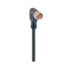 LUMBERG AUTOMATION RKMWV 4-07/10 M, Sensor/Actuator Cable, RA M8 Female 4pos-Free End, 4wire 10m Cable, PVC Orange 5.0mm OD, 700000193 view 1