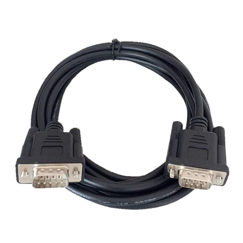 PXRZXBICQ MT6000-S7200 for MT6000 Series Touch Panel Series to S7-200 PLC Connection Data Communication Cable Black (3 metres)