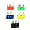 WUZDPRCJ 5pcs Audio Speaker Screw Banana Gold Plate Plugs Connectors 4mm Black Red (Color : 5pcs Green) view 1