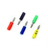 WUZDPRCJ 5pcs Audio Speaker Screw Banana Gold Plate Plugs Connectors 4mm Black Red (Color : 5pcs Green) view 2