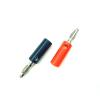 WUZDPRCJ 5pcs Audio Speaker Screw Banana Gold Plate Plugs Connectors 4mm Black Red (Color : 5pcs Green) view 4