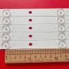 UFDIPLMY 5Pcs LED Strip Compatible with PAnasonic 42TV IC-A-HWCC42D486 TC-43DS630C TX-43ESW504 TH-43C410K 8Lamps 850mm (Color : 5pcs) view 2