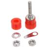 WUZDPRCJ 5Pcs 4mm Red&Black Banana Socket Binding Post Nut Banana Plug Jack Connector Nickel Plated (Color : 5Red 5Black) view 4