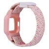 C2D JOY Nylon Braided Strap Compatible with Garmin Vivofit Jr. 3 Bands Watch Sport Clasp Wristband - Starlight Pink view 1