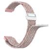 C2D JOY Nylon Braided Strap Compatible with Garmin Vivofit Jr. 3 Bands Watch Sport Clasp Wristband - Starlight Pink view 4