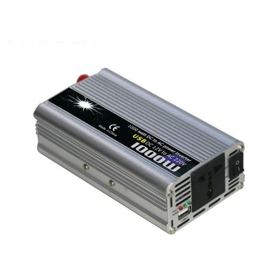 1000W/2000W Car Power Inverter DC12V/24V to AC 110V 220V with USB and an AC Socket Power Converter with Multiple Protections Suitable for Cars, Home Computers, Laptops (Color : 1000W, Size : 12V-220
