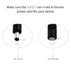 3.3FT DC Power Extension Cable 5.5mmx2.1mm 18AWG Male to Female 12V Extension Cable for CCTV Surveillance Camera Router LED Light Ba 2pcs view 3