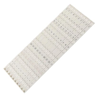 UFDIPLMY LED Backlight Strip 8 Lamp Compatible with Haier 48" TV HITACHI 48C6 LS48H310G LE48G520N LE48D8-03(D) 30348008220 LE48B510F LSC480HN10