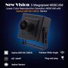 CODSOK USB Camera 5 Megapixel 2592X1944 Webcamera with Aptina Sensor Webcam 180 Degree Fisheye Lens POE IP Camera High Difinition USB Webcam view 2