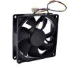 AELATNGS 9025 9225 DS09225B12U 4-Wire Double Ball Temperature Control PWM Cooling Fan view 2