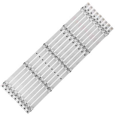UFDIPLMY 18pcs/Set LED Backlight Strip Compatible with CC02550D485V10 55E20 5X9 5S1P Baird T550HVN05.1 QT55I90IDLEDNC TI5511DLEDDS (Color : 1set(9pcs))