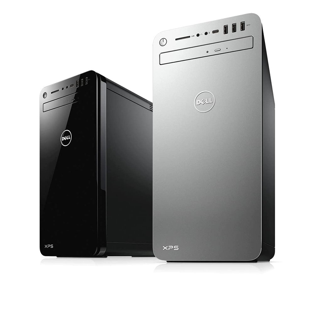 Dell XPS 8930 Desktop | Core i7-9700 - 6TB HDD + 2TB SSD Hard Drive - 16GB RAM | 8 cores @ 4.7 GHz Win 11 Home Silver (Renewed)