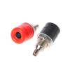 10 Pcs 5 Color 4mm Female Banana Plug Socket Connector Binding Post o Termin view 3