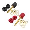 10Pcs Red Black Speaker Binding Post Banana Jack Connector Amplifier Terminals Binding Post Bananas Speaker Plug Adapter Socket view 4