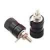 1/5/10Pcs JS-999B Binding Post Banana Crimp Termina Speaker 4mm Banana Plug Socket Connector Cold Pressure Solderless (Color : Black, Size : 10Pcs) view 2