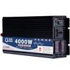 3000W 4000W 5000W Power Inverter Pure Sine Wave DC 12V 24V 48V 60V to AC 110V 220V Converter with Dual Display and AC Outlets for RV Truck Boat,3000W-48Vto110V (Color : 24Vto220V, Size : 4000W) view 1