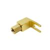 10Pcs Gold Plated Adapter Plug Y-Shaped Speaker Cable Connector Banana Jack for 4mm U Banana Plug Adapter (Color : Gold 10Pcs) view 2
