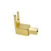 10Pcs Gold Plated Adapter Plug Y-Shaped Speaker Cable Connector Banana Jack for 4mm U Banana Plug Adapter (Color : Gold 10Pcs) view 3