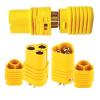 WUZDPRCJ 1Pair/1Pcs MT60 3.5mm Male Female Motor Connector 3 Pin Banana Bullet Plug Adapter (Color : 1Pcs MT60 Male) view 4