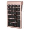 Locadence 22 Keys Numeric Keypad, BT 5.0 3 Million Times Exceptional Longevity Ergonomic Design Ultrathin Numeric keypad for Laptop PC Desktop Notebook (Rose Gold) view 1