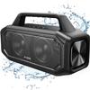 W-KING 80W Speakers Bluetooth Wireless, Portable Outdoor Speakers Loud with Bass Boost, Stereo Pairing, Reverse Charging, IPX6 Waterproof Bluetooth Speaker, Hands-Free Calling, USB/TF Card/AUX-in/NFC view 1