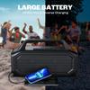 W-KING 80W Speakers Bluetooth Wireless, Portable Outdoor Speakers Loud with Bass Boost, Stereo Pairing, Reverse Charging, IPX6 Waterproof Bluetooth Speaker, Hands-Free Calling, USB/TF Card/AUX-in/NFC view 3