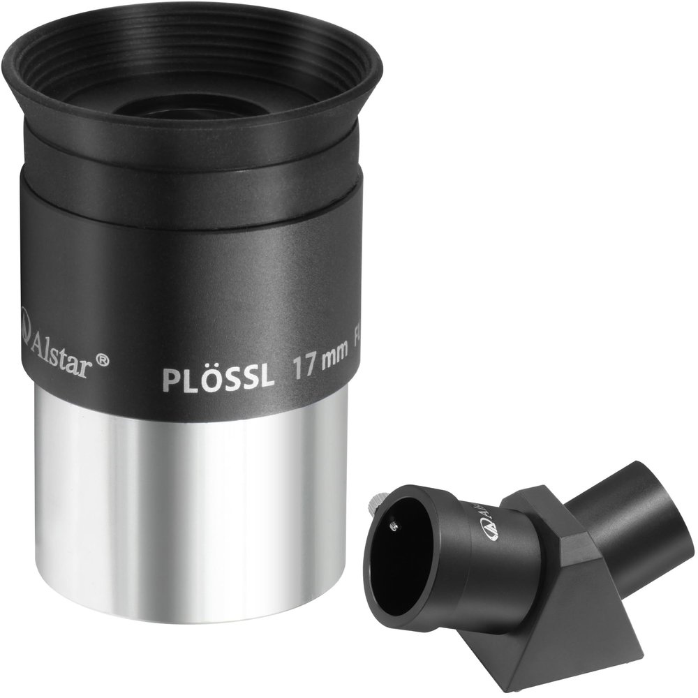 1.25" 17mm Plossl Telescope Eyepiece - Bundle with - 1.25" 45Diagonal Mirror
