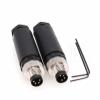 M8 4 Pin Male A Code Plug Industrial Circular Sensor Connector Aviation 8mm Waterproof IP67 Connector 2PCS view 3
