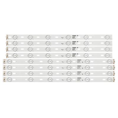UFDIPLMY 16Pcs (2tv) LED Backlight Strip 6+6 Lamp Compatible with Konka 42" TV KL42GT618 35017849 35017855 35017848 (Color : 8pcs)