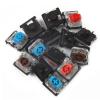 JFZTPVAK Low Profile Switch KS-27 Red Blue Brown Axis 3 Pin for Low Profile Switches Mechanical Keyboard K1 K7 NuPhy Air75 (Color : Blue 90pcs) view 2