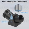 Alstar 1.25" 58 Degree 25mm Telescope Eyepiece - Bundle with - 1.25" 45-Degree Diagonal Prism view 4