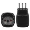 (2 Pack) Italy to EU European Standard Socket Power Adapter,Toptekits Italy 3Pin Male to Euro Female Socket Power Adaptor (Italy to EU Female) view 1