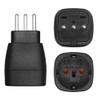 (2 Pack) Italy to EU European Standard Socket Power Adapter,Toptekits Italy 3Pin Male to Euro Female Socket Power Adaptor (Italy to EU Female) view 4