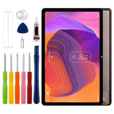 [New] Duotipa LCD Display Screen Digitizer Assembly Replacement for TCL Tab Pro 5G TCL Pro 5G 9198S with Technical Repair Tools Kit-Black.