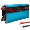 1000W Inverter DC 12V/24V to 110V/220V AC Car Converter Pure Sine Wave with AC Outlets & Dual USB & LCD Display & Cigarette Lighter in Car,Peak Power 2000W,for Motorhomes,Household,24Vto110V-1000W (C view 1