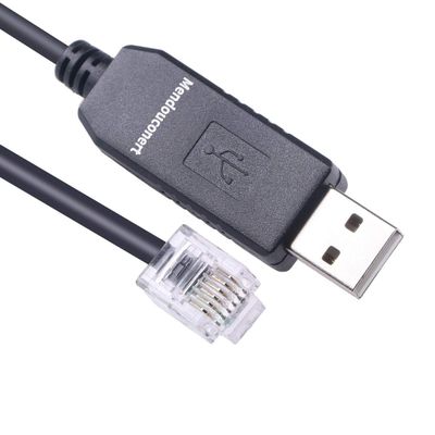 USB to RJ11 RJ12 RS232 Serial Converter Cable for Keyence PLC Communication Cable