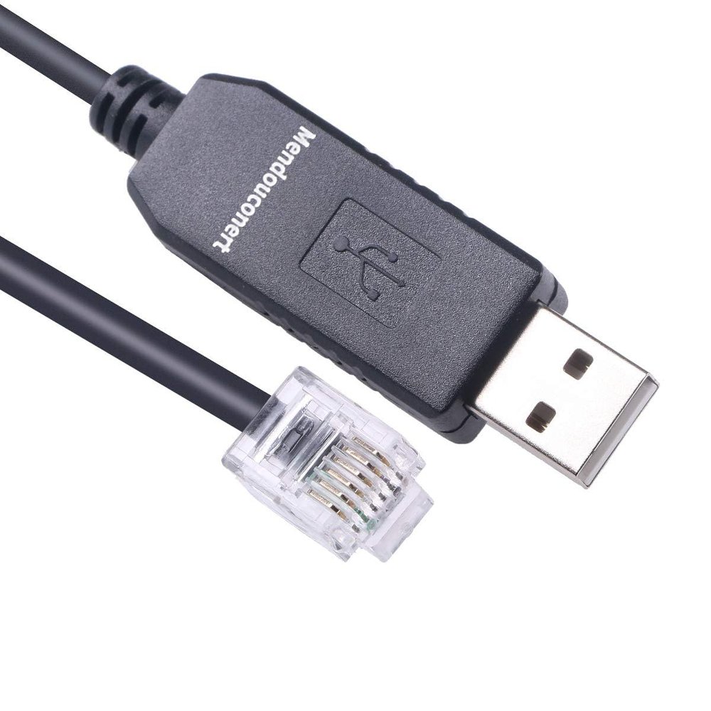 USB to RJ11 RJ12 RS232 Serial Converter Cable for Keyence PLC Communication Cable