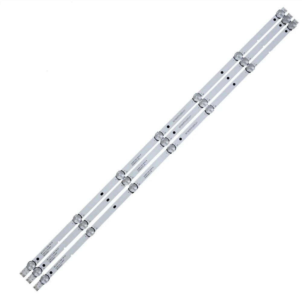UFDIPLMY 6pcs LED Backlight Strip 7 Lamp Compatible with MS-L1717 YAL13-00730300-18 40E2 V400HJ6-PE1 40L3750VM 40L48504B 40L48804M (Color : 6pcs(2TV))